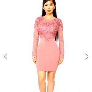 Venice Romance Dress - Rose